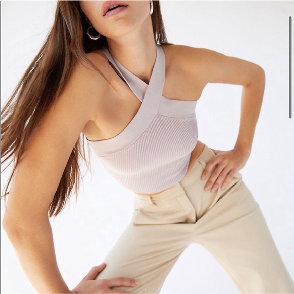 Babaton Cross Neck Knit Top - Picture 2 of 6